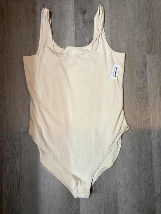 Old Navy Tops - Old Navy Cream Kids One-Piece Bodysuit